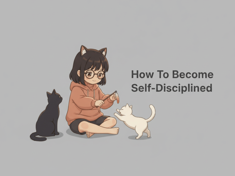 How To Become Self-Disciplined สร้างวินัยให้ตัวเองอย่างเข้าใจ