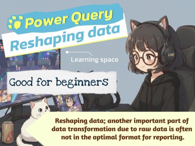 Power Query – Reshaping Data&nbsp;(Beginner)