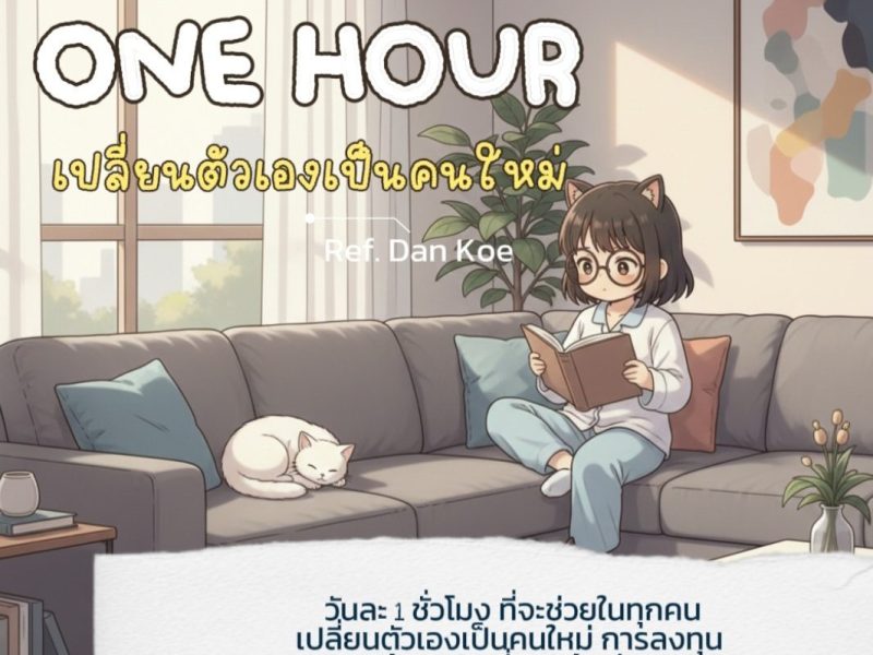 One hour เปลี่ยนตัวเองเป็นคนใหม่