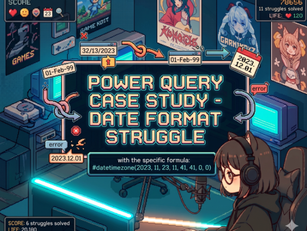 Power Query Case study – Date format&nbsp;struggle